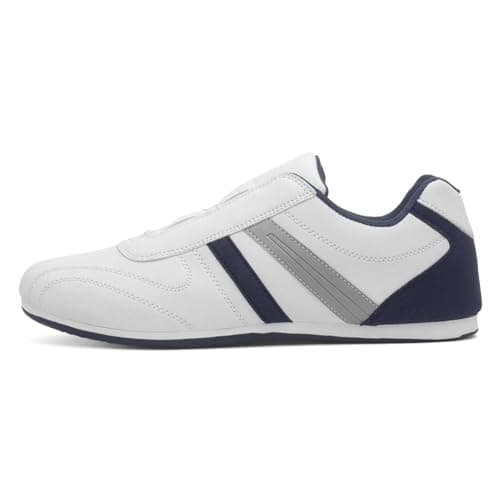 Image of XL Garda Mens White Slip On Trainer - Size 10 UK - White