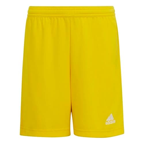 Image of adidas Unisex Kids Entrada 22 Shorts, Team Yellow, 13-14 Years