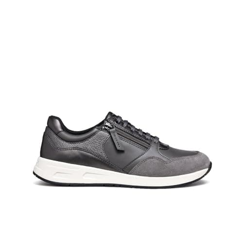 Image of Geox Women's D Bulmya B Trainers, Dk Grey Gun, 7 UK