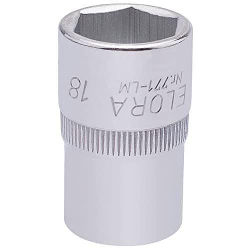Image of Draper 15307 Elora Hexagon Socket, 18mm Ø, 1/2" Square Drive