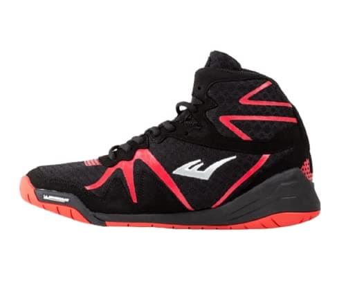 Image of Everlast PIVT Low Top Boxing Shoes - Size 8 Black/Red