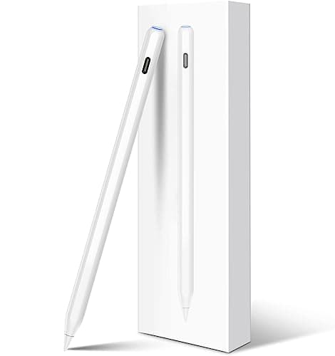 Image of Pencil 2nd Generation for iPad 2025-2018 with Magnetic Wireless Charging, HATOKU Pencil for iPad with Tilt Sensitvity - Compatible with i Pad 6-11, Air 3-5/M2/M3, Pro 11/12.9"/13" M4, Mini 5~7