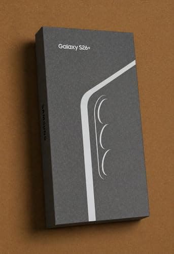 Image of Samsung Galaxy S26+ 5G (​​​UK​ Version)​ SM-S947B​ 256GB ​Storage 12GB RAM​ Android 16​ Factory Unlocked ​Smartphone​​ (Black)