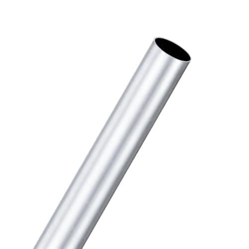 Image of M METERXITY 1-Pack 300mm 6063 Aluminum Round Tube, 26mm ID 28mm OD Seamless Aluminum Tubing for Construction/Machining/DIY Crafting, Metal Straight Pipe [1.02"x1.1"x12"]