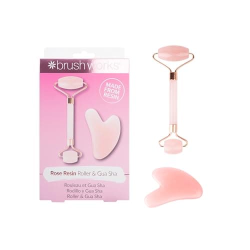 Image of Brushworks Resin Roller & Gua Sha