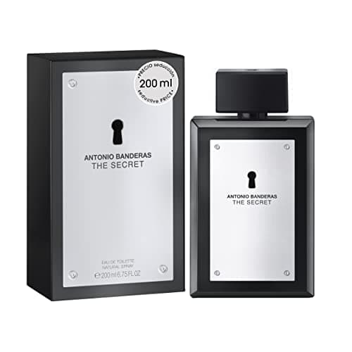 Image of Banderas Perfumes - The Secret - Eau de Toilette for Men - Long Lasting - Elegant, Dynamic and Masculine Fragance - Fruity and Leather Notes - Ideal for Day Wear - 200ml