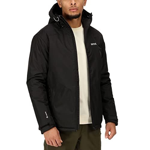 Image of Regatta Mens Thornridge II Waterproof Insulated Jacket with Thermoguard Insulation and Consealed Hood, Perfect for Outdoors & Hiking