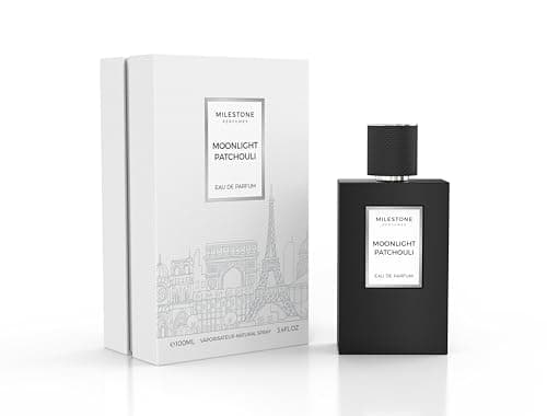 Image of MILESTONE Moonlight Patchouli Eau de Parfum 100ML Unisex - Long-Lasting, Elegant Fragrance for Men & Women - Versatile Scent for Daily Wear & Special Occasions