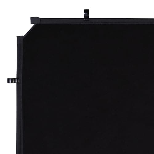 Image of Manfrotto EzyFrame Photography/Video Large Format Collapsible Background Cover 2 x 2.3m - Black/Ultra-Portable/Family Shoots/Portraits/Animated Action Poses/Fashion/Commercial - LL LB7953