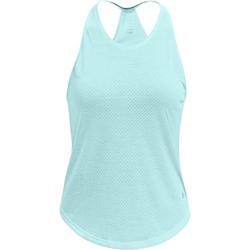 Image of Under Armour Womens Streaker Tank Top Performance Vest Blue 14 (L)