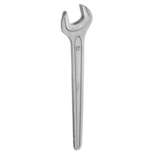 Image of sourcing map Single Open Ended Spanner Wrench, 17mm, Thicken CR-V Steel Open End Wrench Tool for for Automotive Repair and Furniture Assembly, Grey