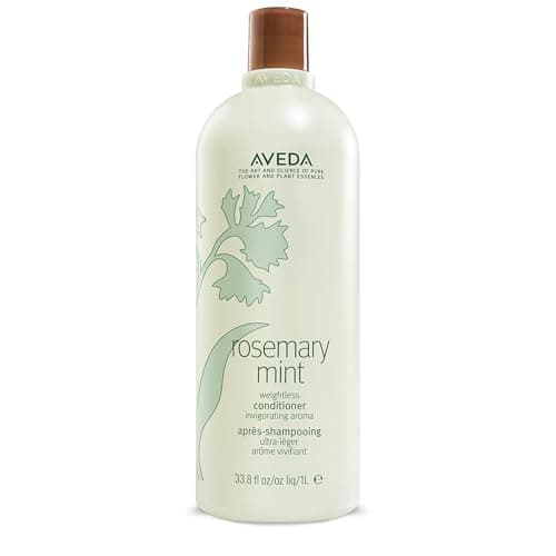 Image of Aveda Rosemary Mint Weightless Conditioner | Lightweight Daily Hair Conditioner | Adds Body & Shine| for Normal to Oily Hair, Fine to Medium Hair Types | Colour Safe | 97% Naturally Derived*, 1000ml