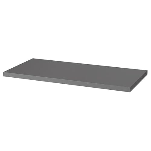 Image of ZRIZAURA LINNMON Table Top 100×45 cm – Durable Desk Worktop for Home Office, Study, Laptop & Custom Desk Setup (Dark grey)