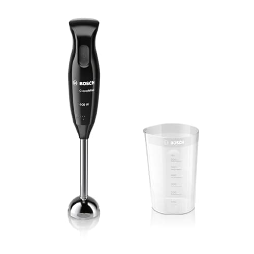 Image of Bosch CleverMixx MSM2610BGB Hand Blender with beaker, 600 W - Black & Anthracite