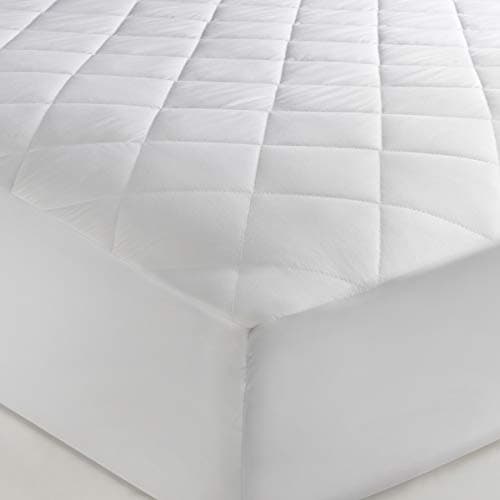 Image of The Bettersleep Company brand - Kingsize size Percale Cotton Mattress Protector - Luxury Hotel Quality Percale fabric extra deep 30cm skirt Machine Wash Anti Allergenic Easy Care Finish
