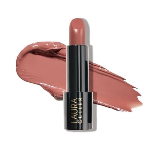 Image of LAURA GELLER NEW YORK Modern Classic Lipstick (Novel Neutral) - Long Lasting Lipstick for Ultra-Rich Colour and a Luxurious, Lightweight Feel - Anti-Feathering Cream Finish