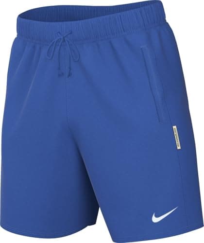 Image of Nike FD7748-463 M NK DF SI FLC 8IN Short Shorts Men's Royal Blue/White Size L