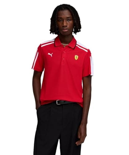 Image of PUMA Ferrari MT7 Polo, Rosso Corsa, L