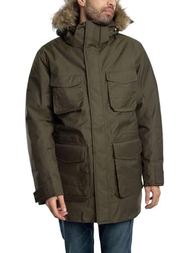Image of Jack Wolfskin Men's Winterfrost Down Parka M, Island Moss, XL