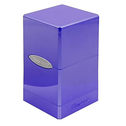 Image of Ultra Pro - Satin Tower Deck Box - Hi-Gloss Amethyst