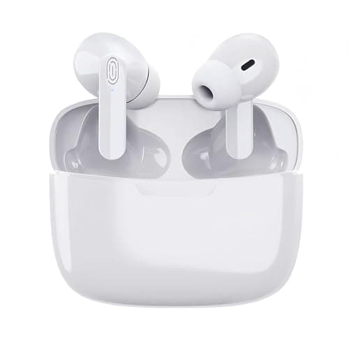 Image of VBESTLIFE Y113 Language Translator Earbuds, Two Way Translator Device for 114 Languages Online Translation, Bluetooth Translation Headset (White)