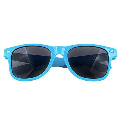 Image of SagaSave Men Fashion Sunglasses Polarised Lens High Protection Sunglasses for Men Women Classic Cycling Golf Fishing Running Sailing (Sky Blue)