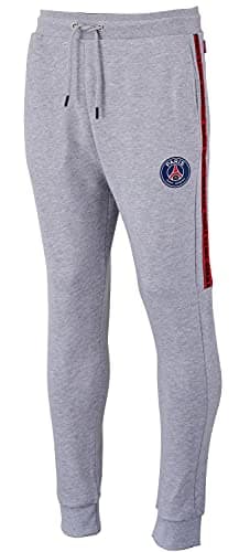 Image of Paris Saint - Germain PSG Fleece Trousers - Official Collection Grey