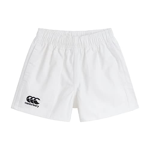 Image of Canterbury Junior Unisex Professional Cotton Shorts | Rugby Short | Internal Drawstring & Pockets | Gym/Training Short Gym Shorts