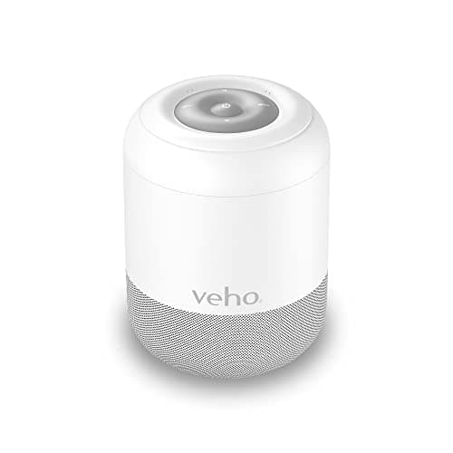 Image of Veho MZ-S Bluetooth Wireless Speaker | Portable | Bluetooth 5.0 | 12 Hours Playtime | Travel Speaker | White (VSS-703-MZS-W)