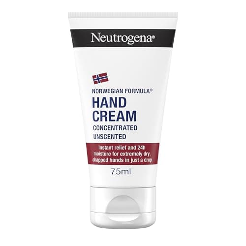 Image of Neutrogena Norwegian Formula Hand Cream Concentrated Unscented (1 x 75ml), For Immediate and Lasting Relief With Glycerin and Vitamin E, (300 Applications), Perfect for Christmas Gifting