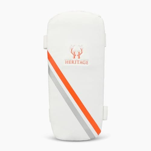 Image of HERITAGE Academy Cricket Arm Pad Guard Cotton Construction Padded Youth Junior Kids (Junior)