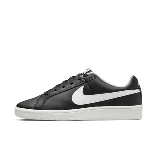 Image of Nike Court Royale, Men's Tennis Shoe, Black/White, 11 UK (46 EU)