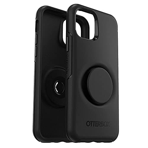 Image of OtterBox for Apple iPhone 11 Pro, Slim Protective Case with Integrated PopSockets PopGrip, Otter + Pop Symmetry Series, Black