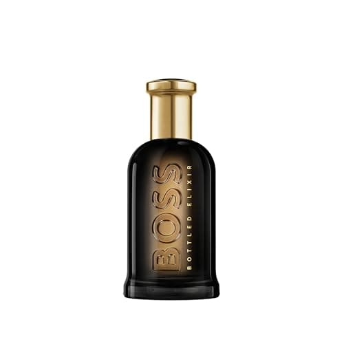Image of BOSS Bottled Elixir - Parfum Intense for Him - Woody Fragrance with Notes of Incense, Vetiver and Cedarwood - High Longevity - 100ml