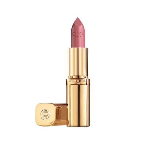 Image of L'Oréal Paris Color Riche Satin Smooth Lipstick, Moisturising Pure Pigment Lip Colour, With Omega 3 & Vitamin E, 302 Rosewood