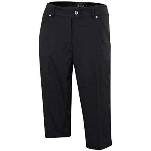 Image of Island Green Womens Iglsho1681ss Bermuda Shorts, Black, 10 EU