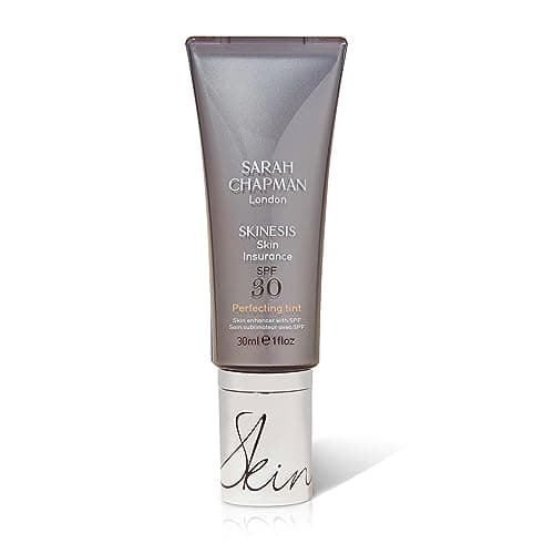 Image of Sarah Chapman Skinesis Skin Insurance with SPF 30 - Tinted Sunscreen for Face - Skin Tint for Perfect Glow and Protection 30ml