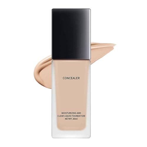 Image of Foundation for Women Over 60, Foundation for Mature Skin, Full Coverage Concealer for Mature Skin, Soft Matte Liquid Full Coverage Foundations, Long-lasting Waterproof (Natural)