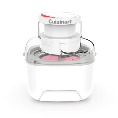 Image of Cuisinart Solo Scoops Ice Cream Maker | Homemade Gelato & Ice cream machine in 25 Mins | Sorbet Maker | Frozen Yogurt Maker | Compact, space saving | 475ml churning bowl | ICEM10