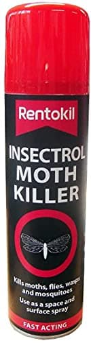 Image of 3 Pack Of Rentokil Insectrol Moth Killer 250Ml Spray