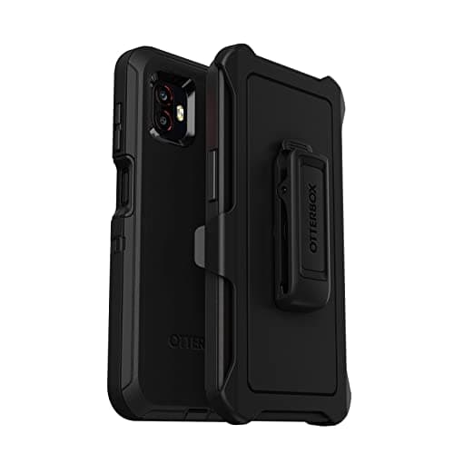 Image of OtterBox Defender Case for Samsung Galaxy XCover6 Pro, Shockproof, Drop Proof, Ultra-Rugged, Protective Case, 4x Tested to Military Standard, Black, Non-Retail Packaging