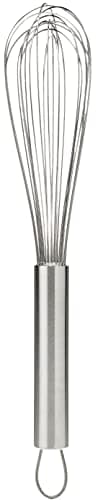 Image of KitchenCraft Stainless Steel Hand Balloon Whisk, 35 cm (14”), Silver