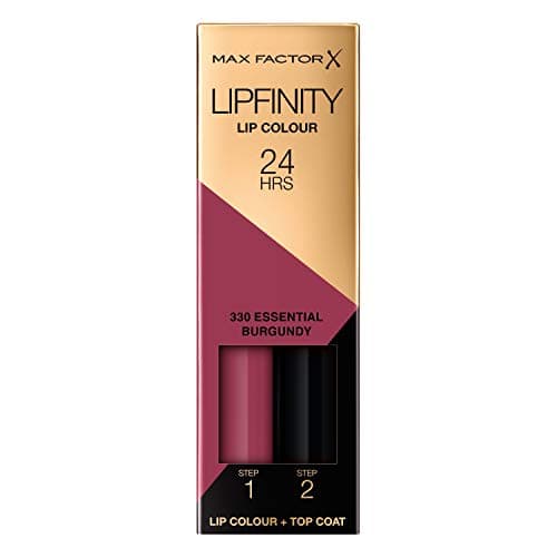 Image of Max Factor Lipfinity Long-Lasting Two Step Lipstick - 330 Essential Burgundy, 4.2g