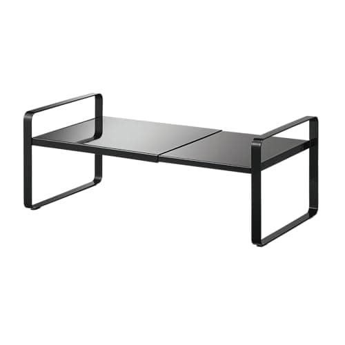 Image of YAMAZAKI Home Tower Expandable Support Rack - Kitchen Storage Shelf Organizer - Small - Steel