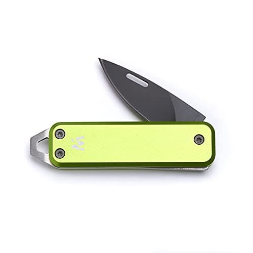 Image of Whitby Pocket Knife, 1.75" Survival Stainless Steel Folding Knives UK Legal Sprint Cactus Green Finish, Stylish High Performance, Non Locking EDC Blade, Portable for Camping Hiking