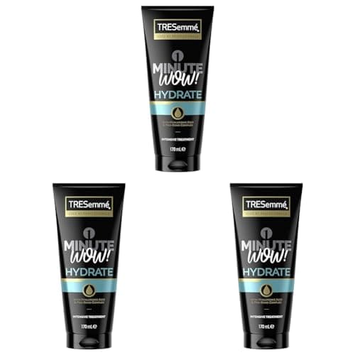 Image of TRESemmé 1 Minute WOW Hydrate Intensive Hair Treatment with Hyaluronic Acid & Pro-Bond Complex for dry or damaged hair 170 ml (Pack of 3)