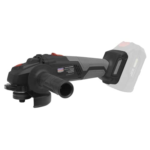 Image of Sealey Cordless Angle Grinder 115mm 20v with Brushless Motor - Body Only **Cordless Brushless Grinder - Body Only**