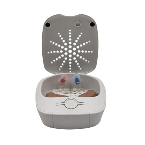 Image of Electronic Hearing Aid Dryer,Portable Hearing Aids Dehumidifiers,Electric Dryer Case,USB Box Portable Dehumidifier Drying