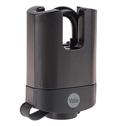 Image of Yale - Y221B/52/125/1 High Security 51mm Weatherproof Padlock - Closed Hardened Steel Shackle - 3 Keys