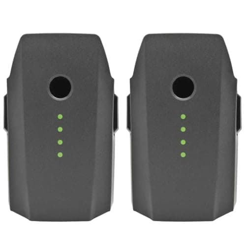 Image of Mavic Pro Battery 2 Pack, 3830mAh 11.4V 31Mins Max Flight Time Intelligent Flight Replacement Battery for DJI Mavic Pro Alpine White Drone